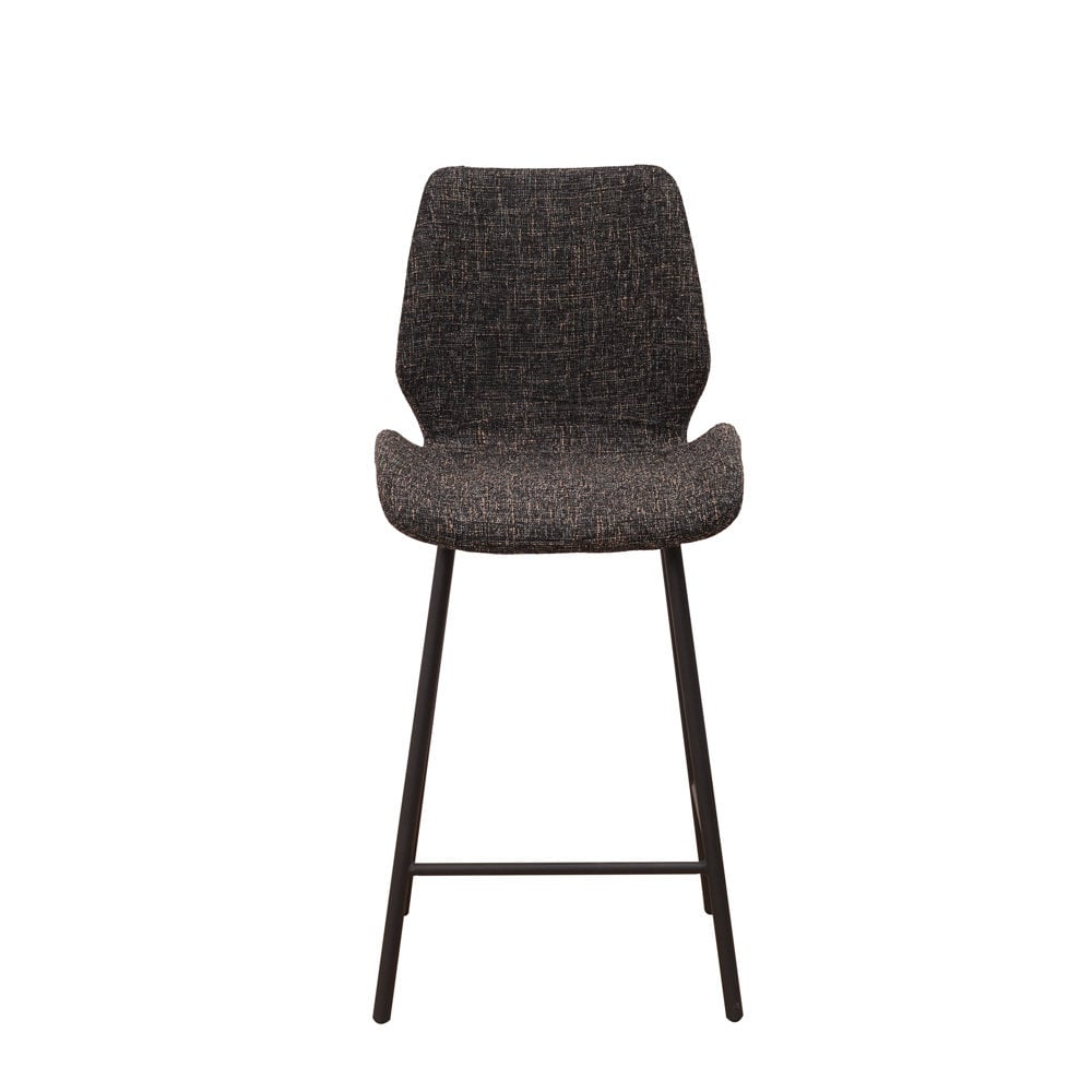 Barron barkruk Black chenille