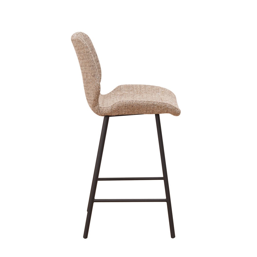 Barron barkruk Champagne chenille