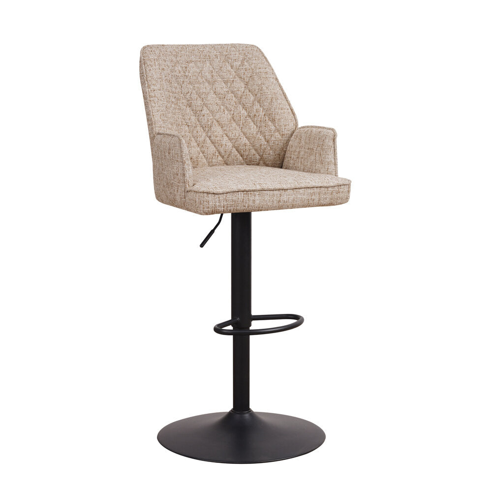 Donny barkruk White chenille