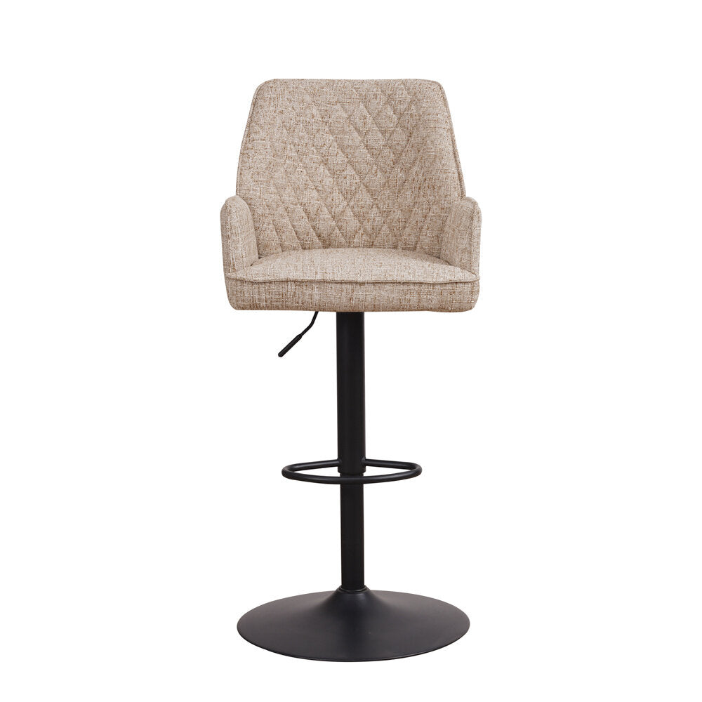 Donny barkruk White chenille
