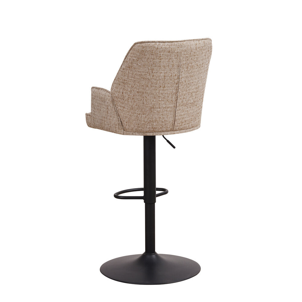 Donny barkruk White chenille