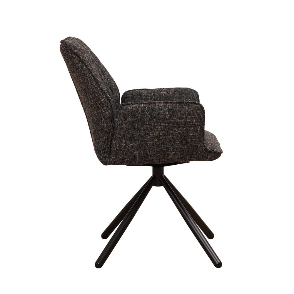 Donny Black chenille