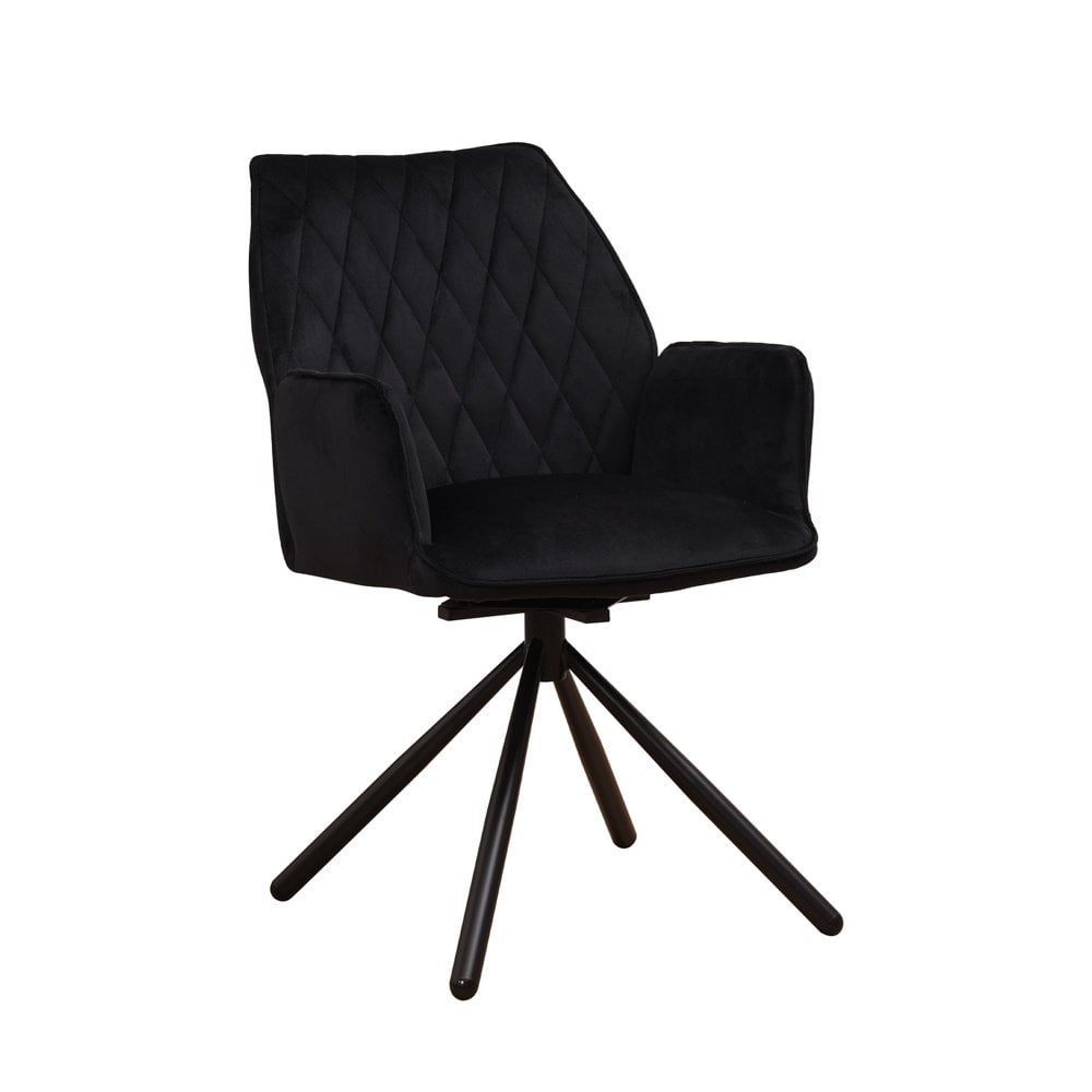 Donny velvet Black