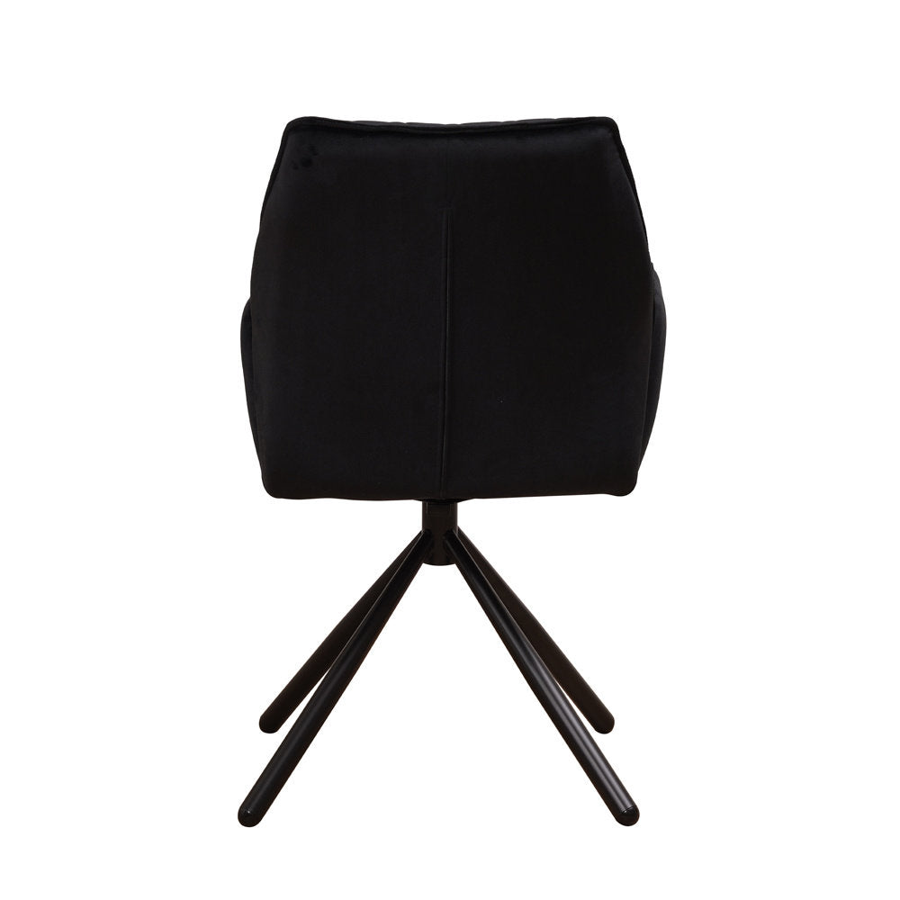 Donny velvet Black