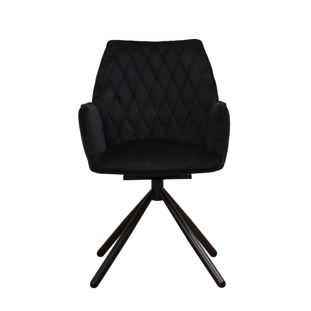 Donny velvet Black