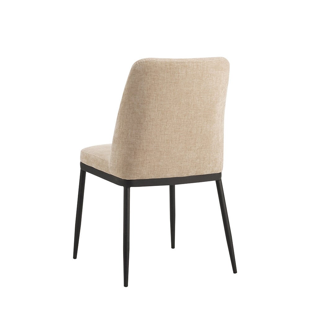 Eetkamerstoel Auxerre chenille beige