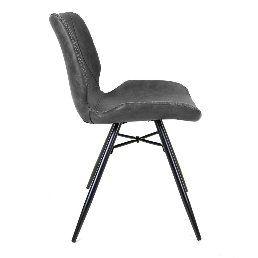 Eetkamerstoel Barron anthracite new PU