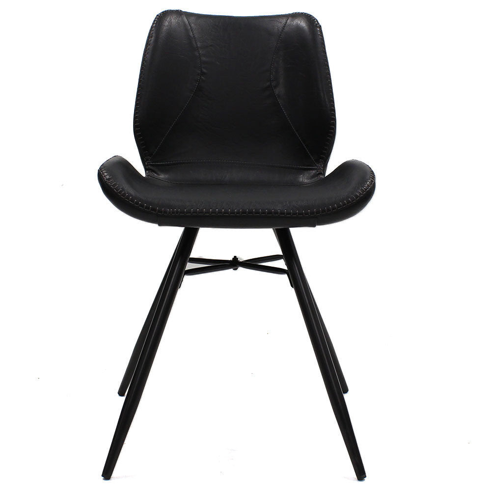 Eetkamerstoel Barron black new PU