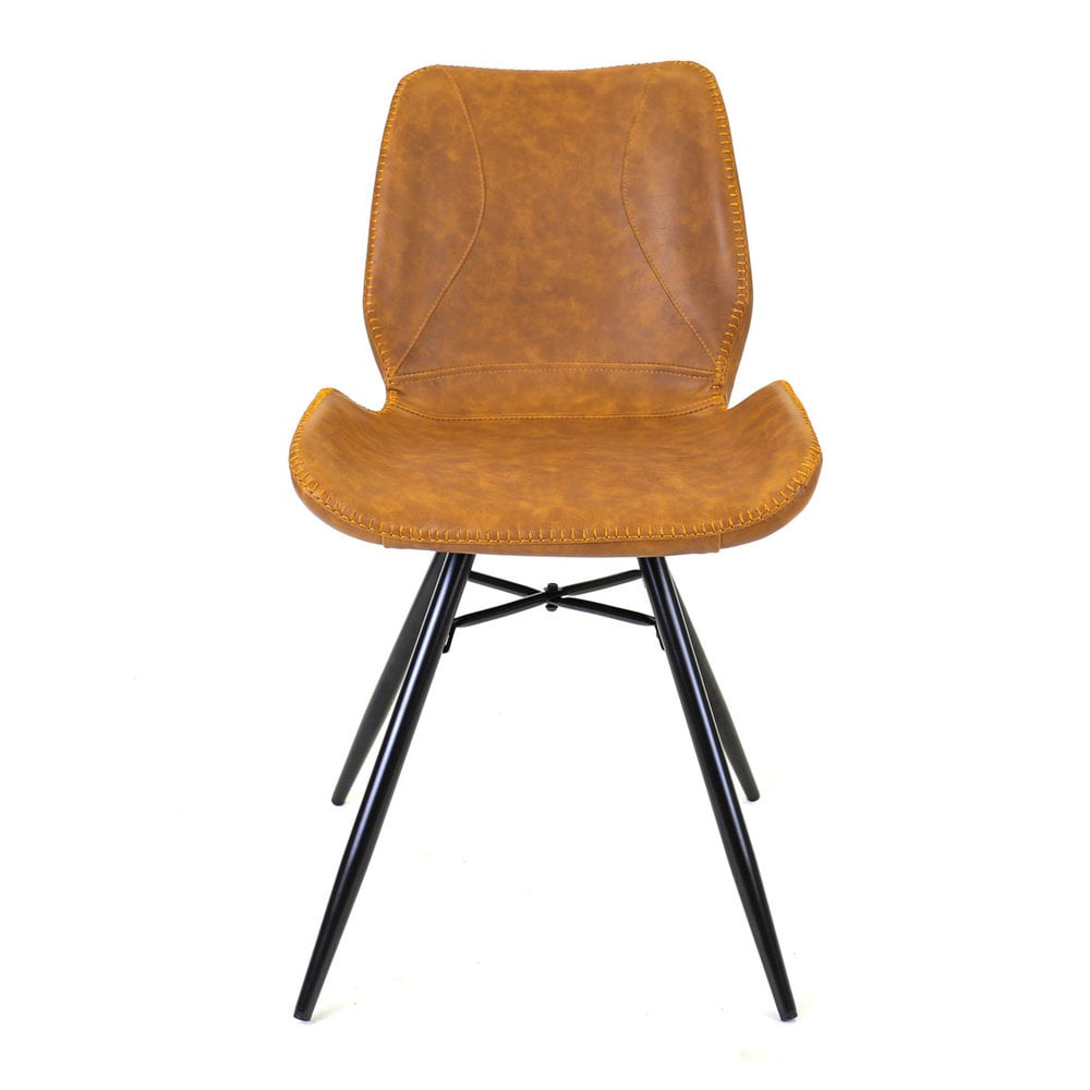 Eetkamerstoel Barron cognac new PU