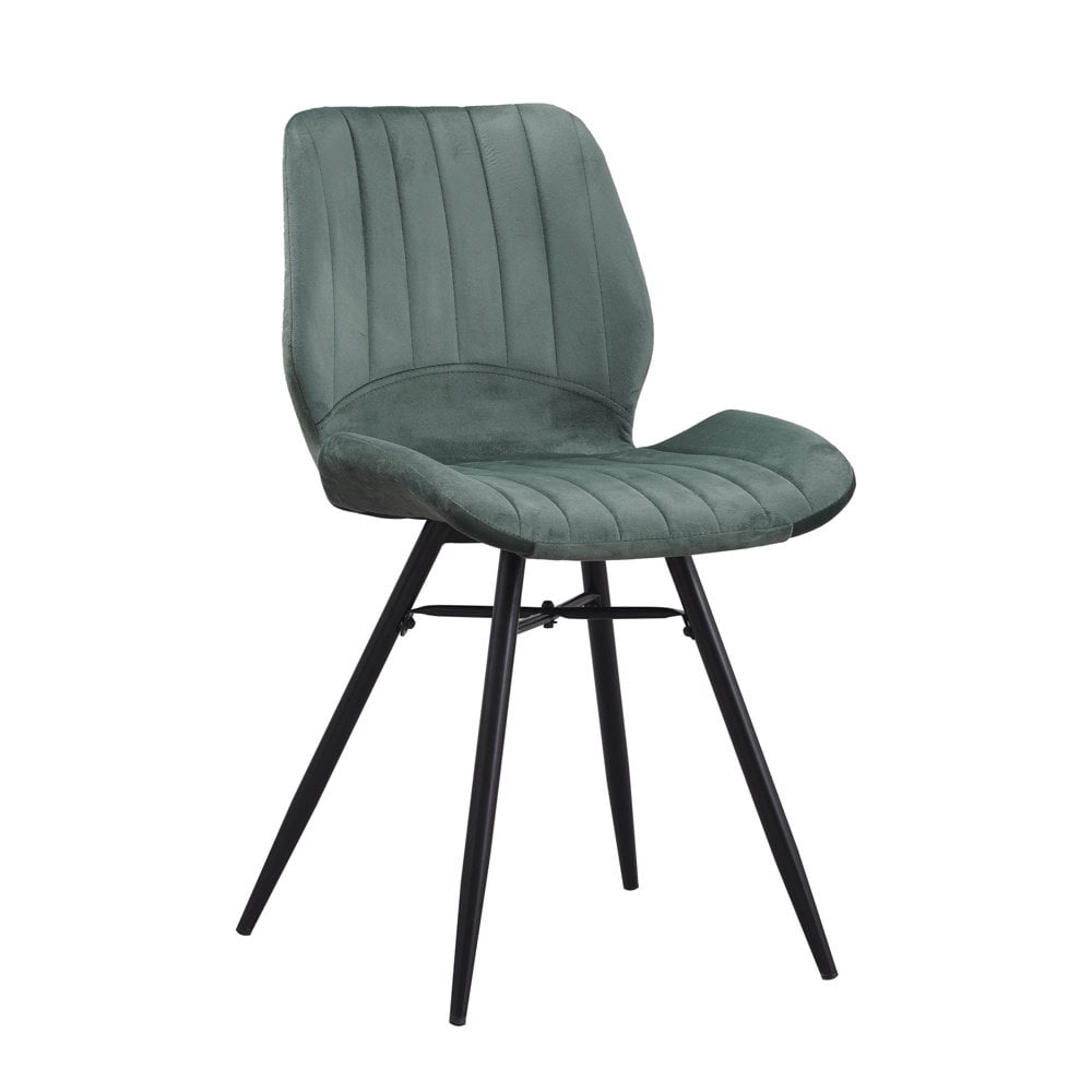 Eetkamerstoel Barron Velvet Green