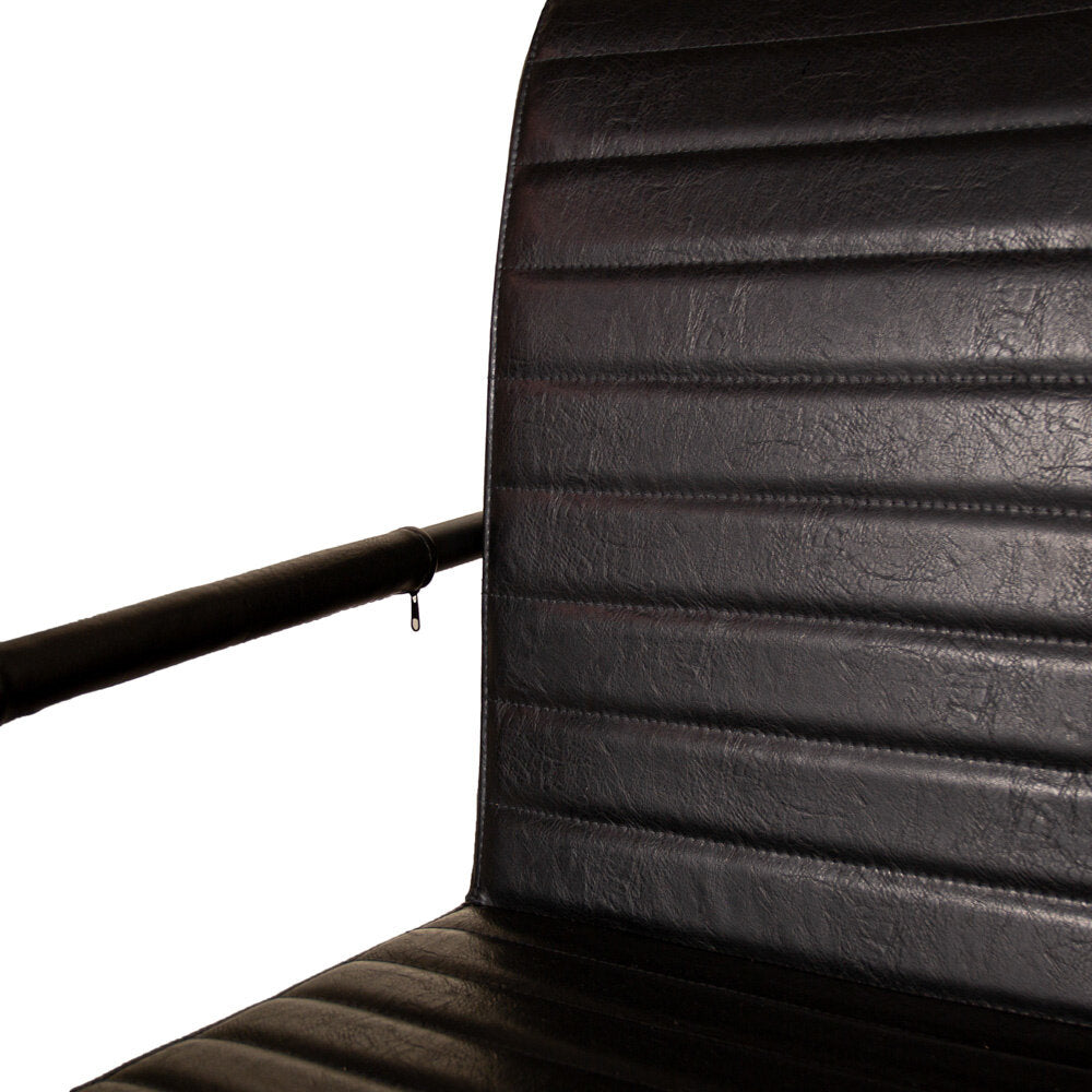 Eetkamerstoel Bars black new PU