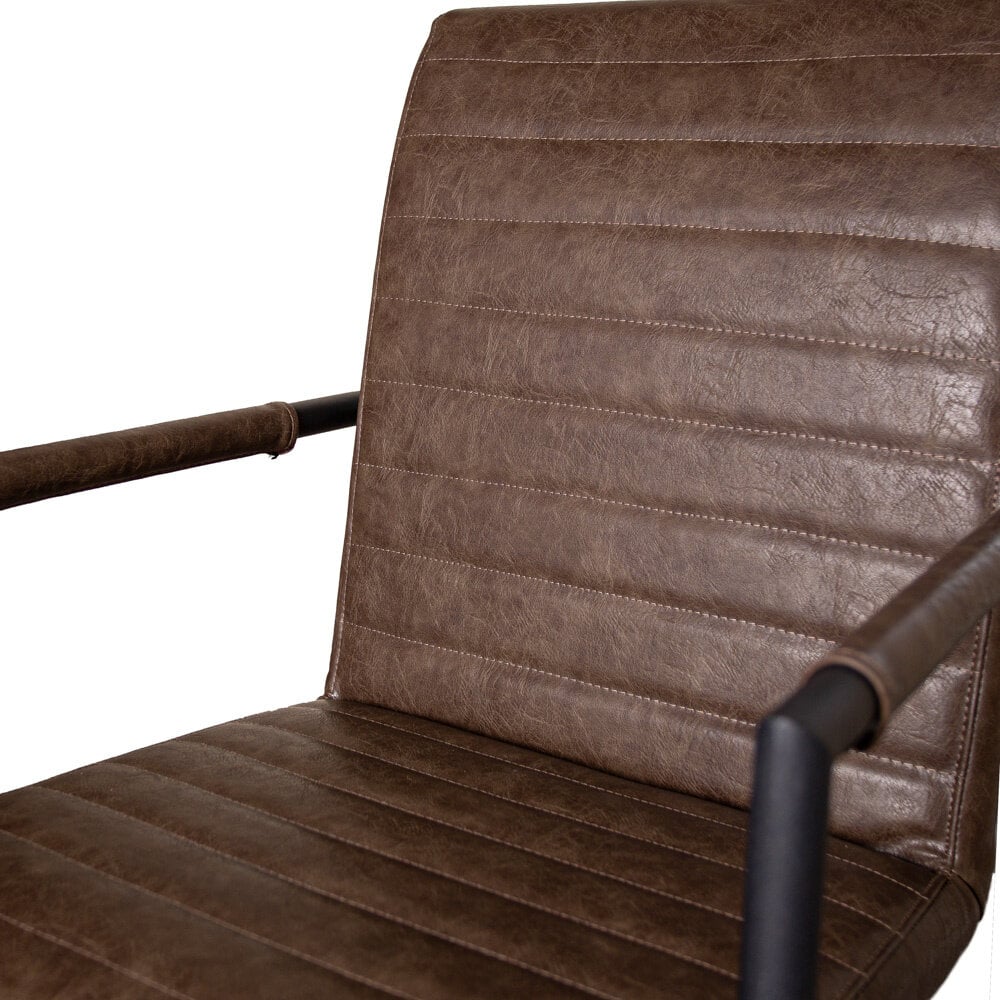 Eetkamerstoel Bars taupe new PU