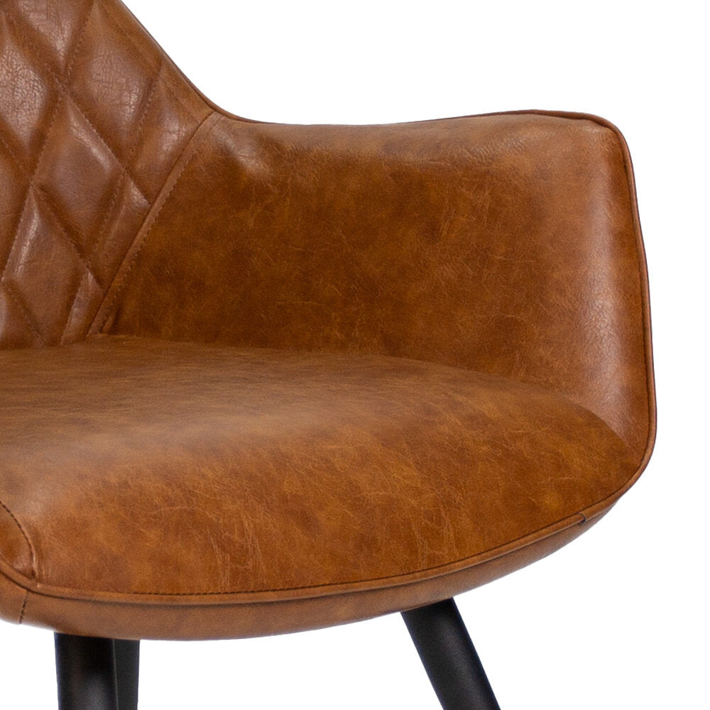 Eetkamerstoel Cose cognac