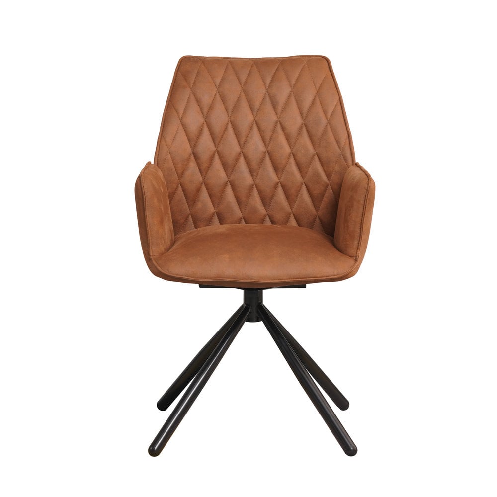 Eetkamerstoel Donny cognac