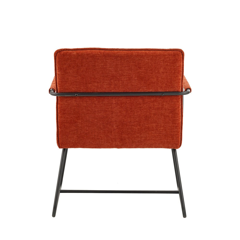 Fauteuil Bilbao koper chenille
