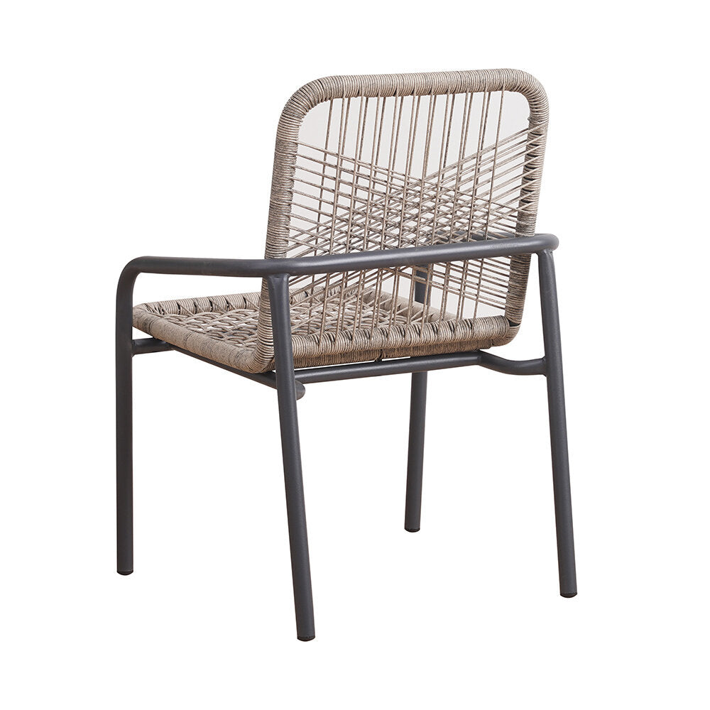 Helmond outdoor dining chair grey
