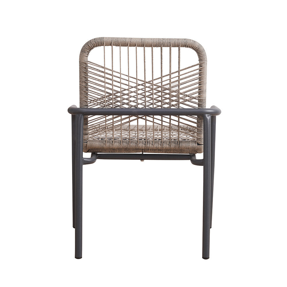 Helmond outdoor dining chair grey