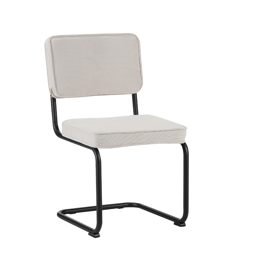 Rib chair beige