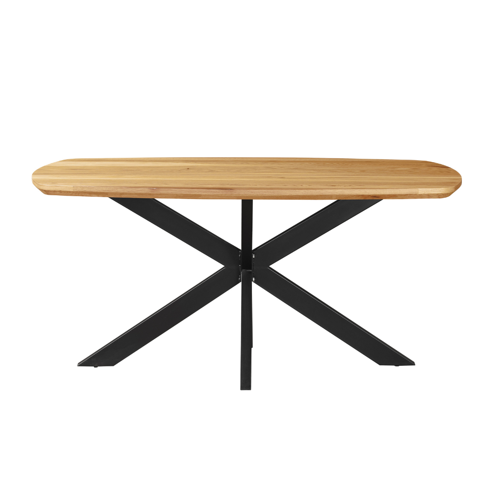 Wenen oak Danish oval dining table 160x90 cm