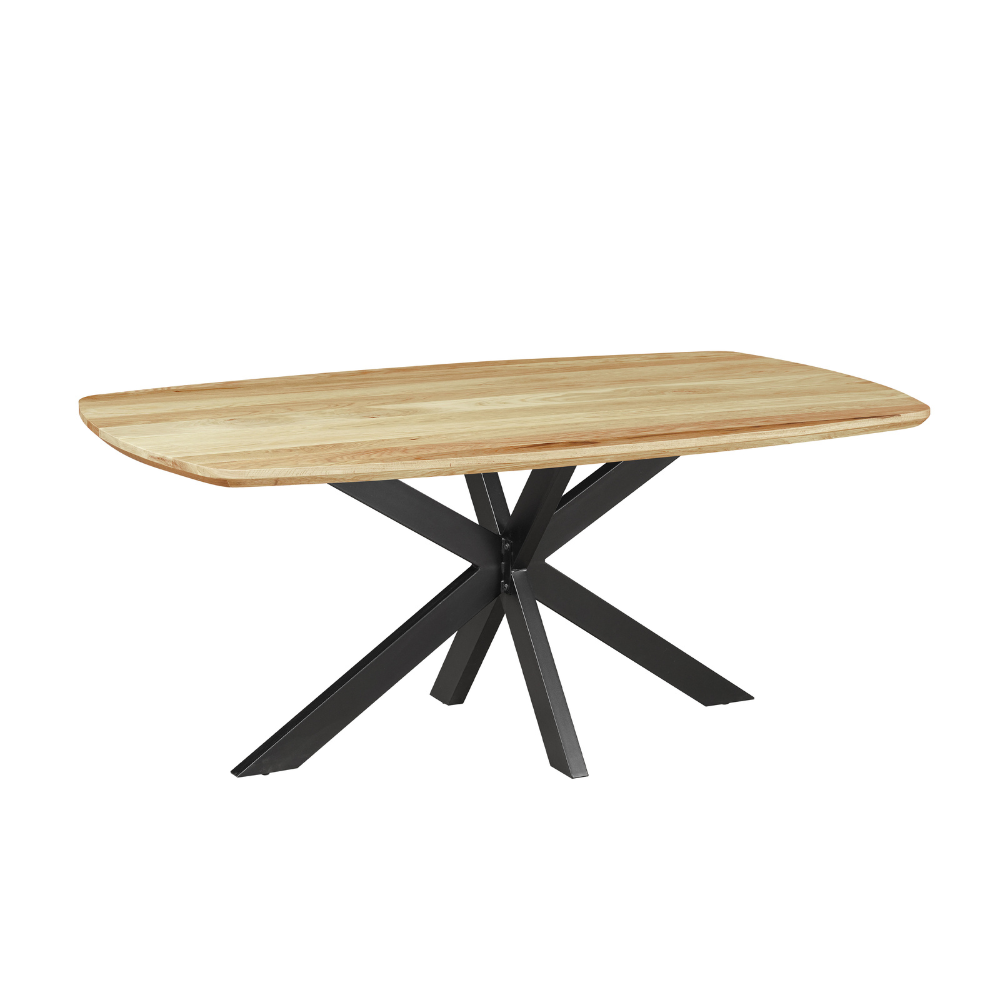Wenen oak Danish oval dining table 180x100 cm