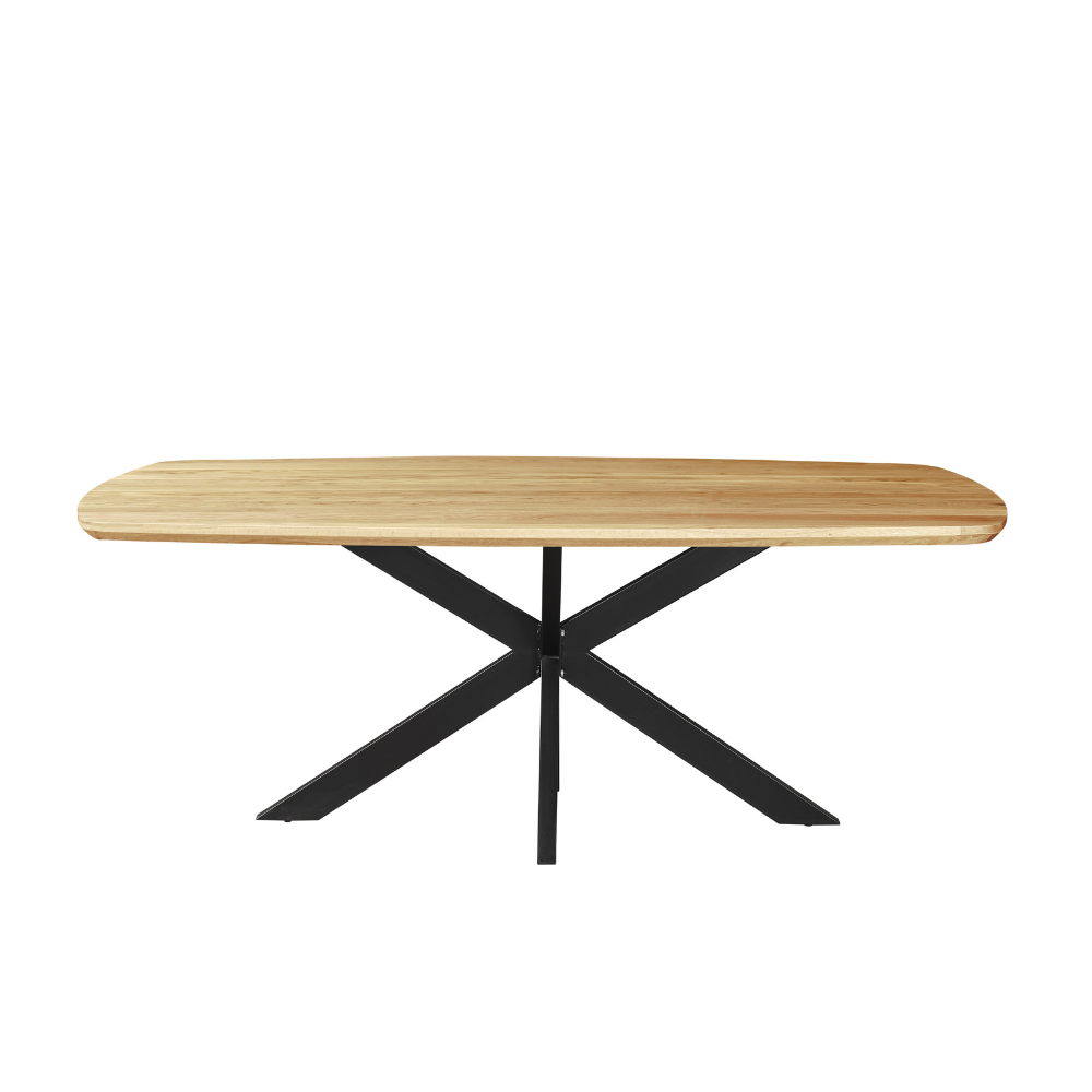 Wenen oak Danish oval dining table 200x110 cm