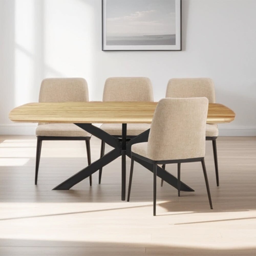 Wenen oak Danish oval dining table 220x110 cm