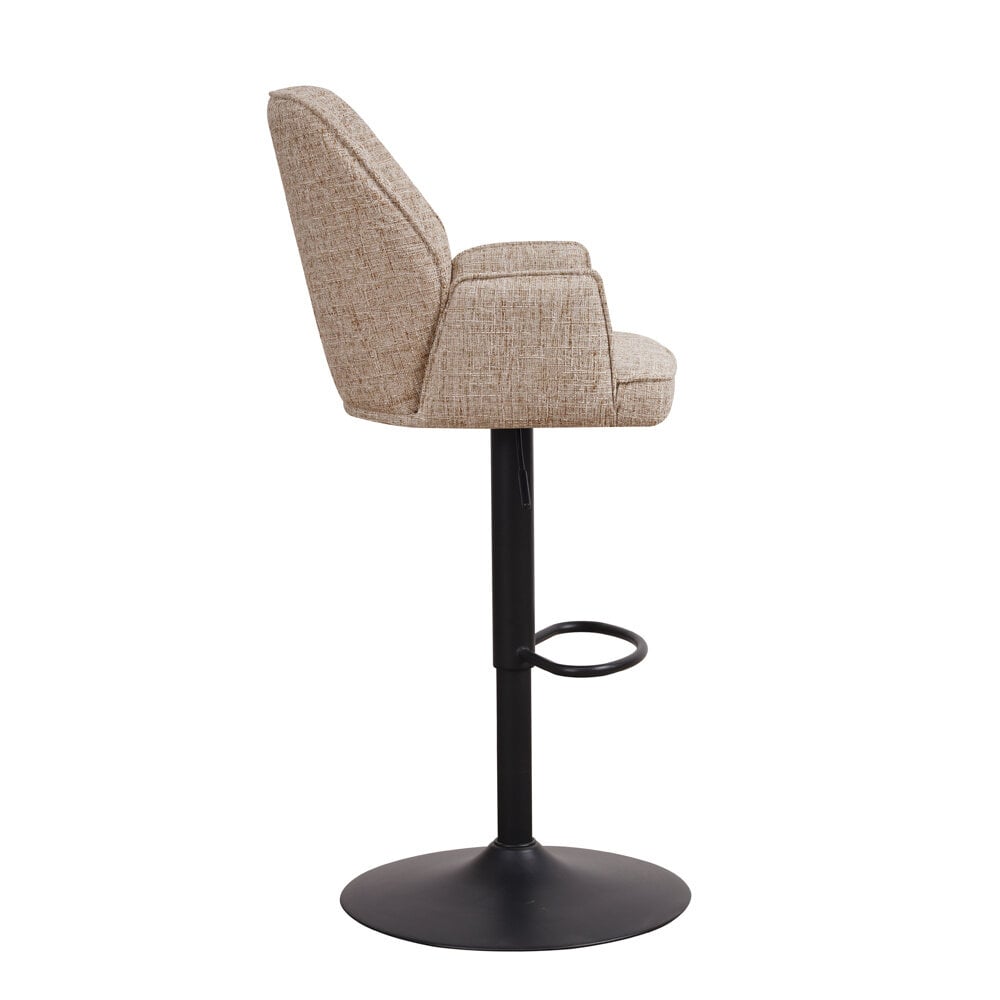 Donny barkruk White chenille