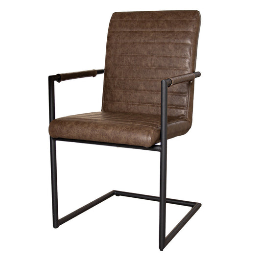 Eetkamerstoel Bars taupe new PU