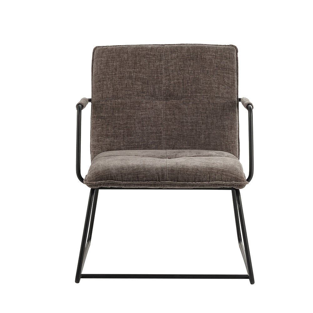Fauteuil Bilbao grijs chenille
