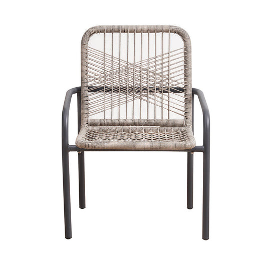 Helmond outdoor dining chair grey