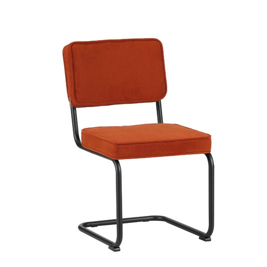 Rib chair rust
