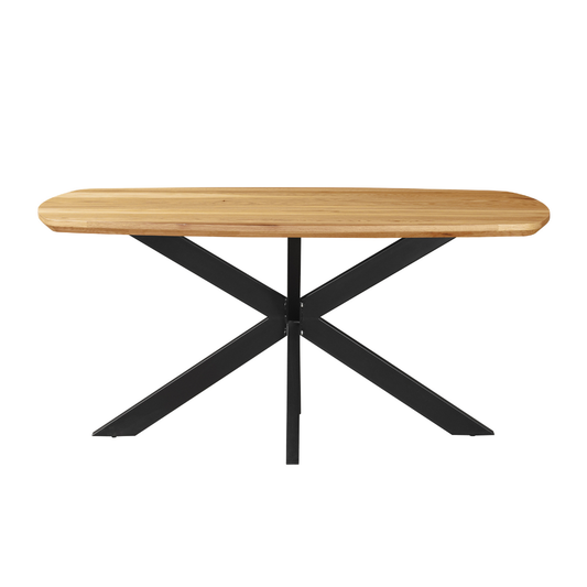 Wenen oak Danish oval dining table 160x90 cm
