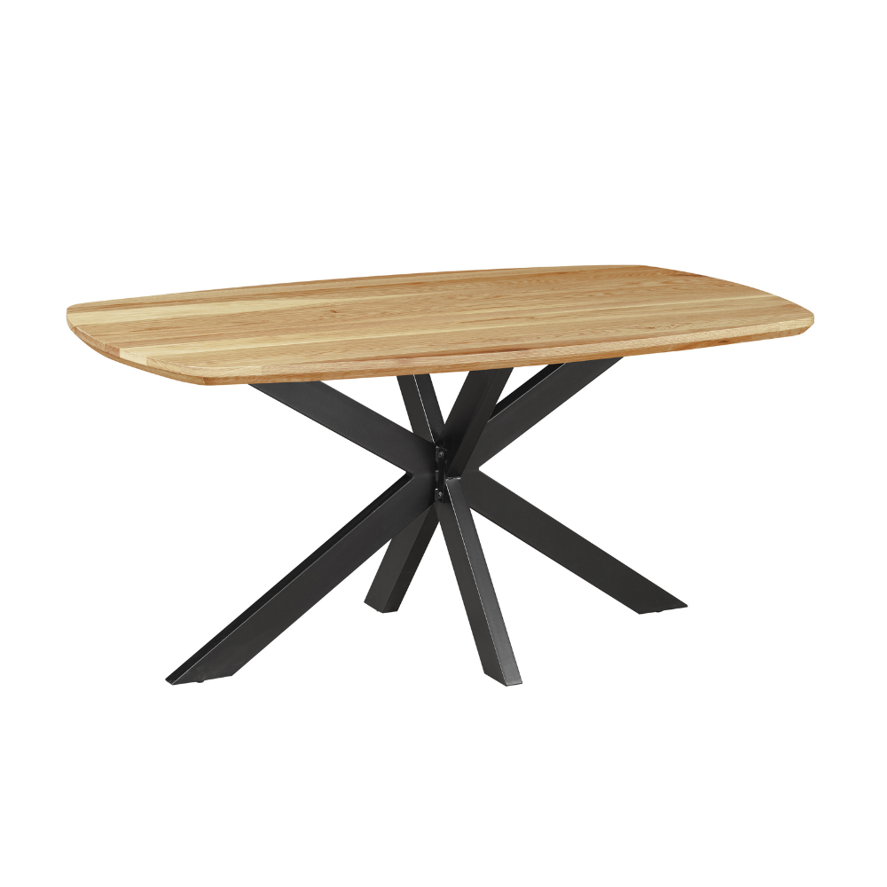 Wenen oak Danish oval dining table 160x90 cm