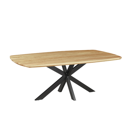 Wenen oak Danish oval dining table 200x110 cm